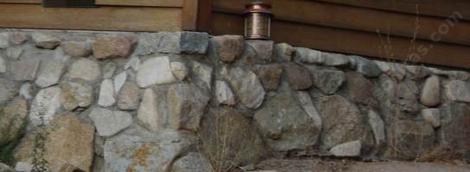 How to build a simple, cheap, garden retaining wall.